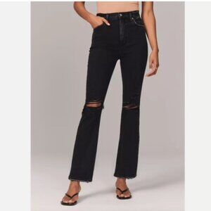 Abercrombie & Fitch EUC Size 4 / 27 Ultra High Rise Ankle Straight Jean
